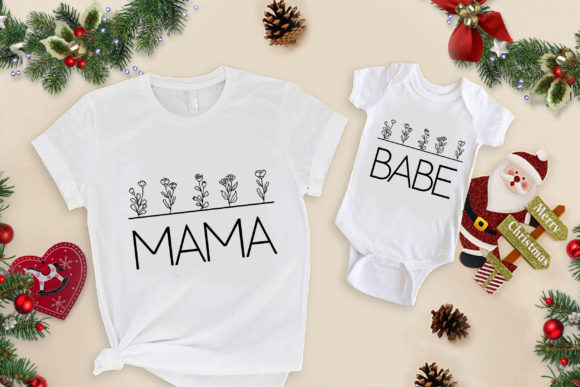 Mama and Babe Shirt SVG – A Designer’s Review for Embroidery