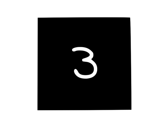 Square Shape with Playful Mono 3
