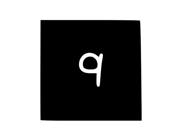 Square Shape with Playful Mono 9