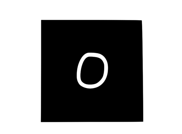 Square Shape with Playful Mono O