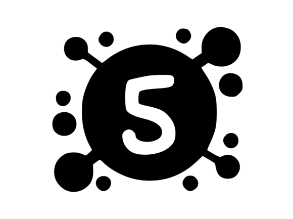 Viral Bacterial Germ with Mono 5